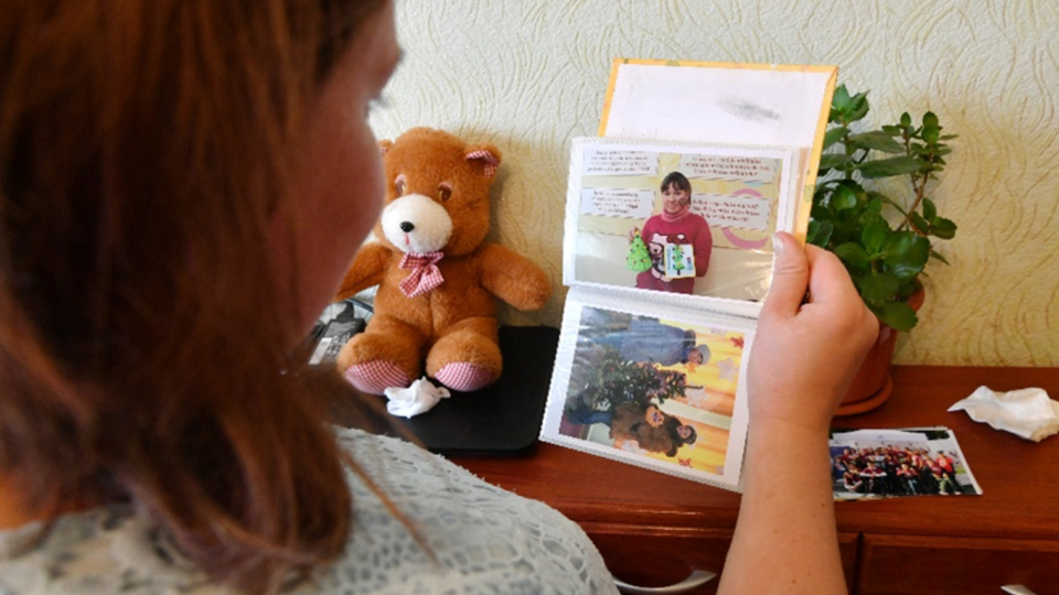 Olesea, who's story was featured in our BBC Radio 4 Appeal, looking at childhood photos.